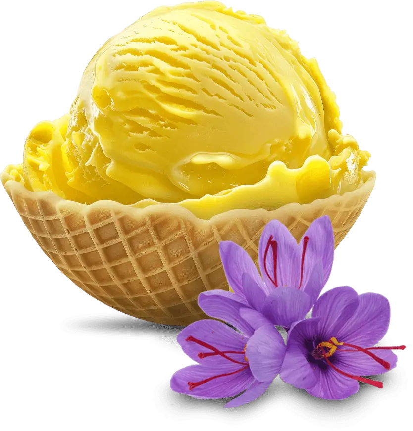 بستنی زعفران